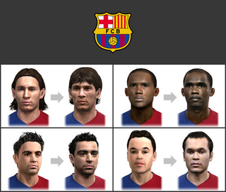 Illustration for article titled New Pro Evo 2010 Screens: Liverpool vs Barca